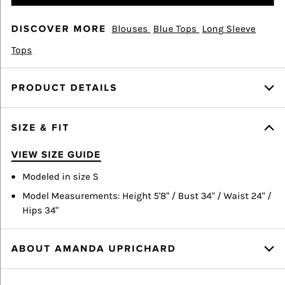 Amanda Uprichard Printed Top 100% silk Size S - Picture 12 of 13